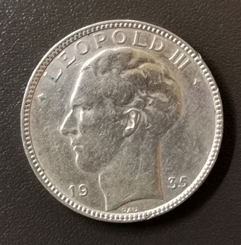 Francs Argent L Opold Iii Achat Or En Belgique