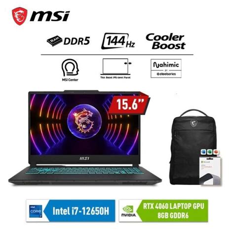 Jual Msi Cyborg A Vf Id Gaming Laptop I H Rtx Gb