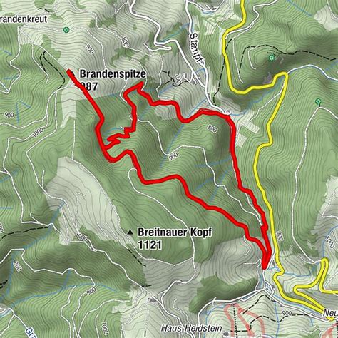 Brandenpfad Wildnispfad Branden Stampfbach Bergfex Wanderung