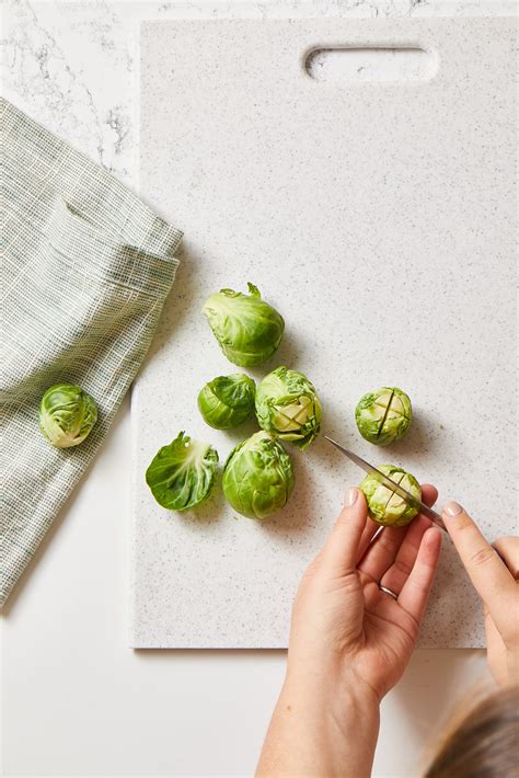 how to cut brussels sprouts 3