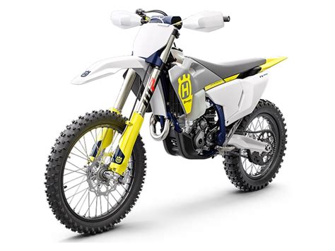 New 2023 Husqvarna FX 350 White Grey Yellow Motorcycles In Orange