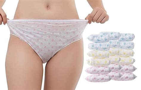 Buy Rinpoche Women S Non Woven Disposable Panties Lady Briefs Paper