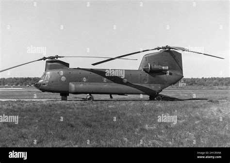 A United States Army Boeing Vertol Ch C Chinook Helicopter At