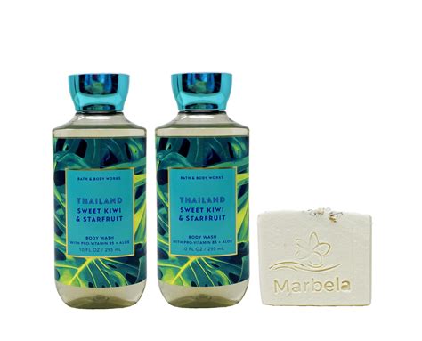 Bath Body Works Thailand Sweet Kiwi Starfruit Pack Of Two Body