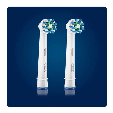 Oral B Cross Action Replacement Toothbrush Heads Pack Of 2 Wilko