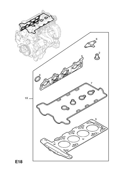 Opel Speedster Engine Gasket Sets Opel Epc Online Nemigaparts