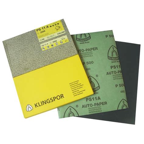 Klingspor Ps11 Wetdry Abrasive Sheets Gc Abrasives