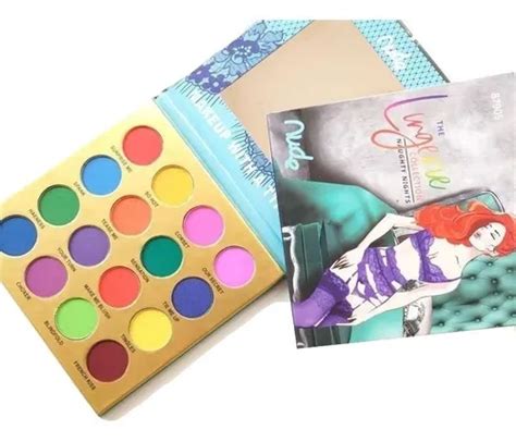 Paleta De Sombras Lingerie Marca Nude 16 Tonos Meses sin interés