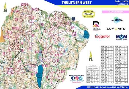 Orienteering Maps On Twitter Relay Intervals Thuletjern W