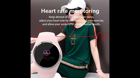 Scomas Bluetooth Lady Smart Watch Fashion Women Heart Rate Monitor