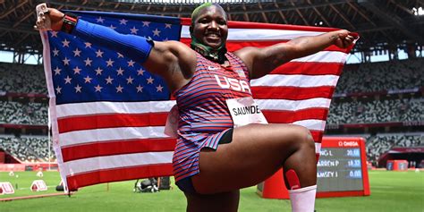 Why American Shot Putter Wears Full Face Mask at the Olympics