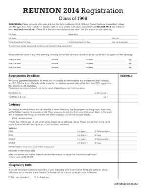 Fillable Online Conncoll College Registering Form Fax Email Print