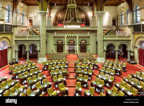 Legislative Assembly Hall In The Capitol Building Of New York State In