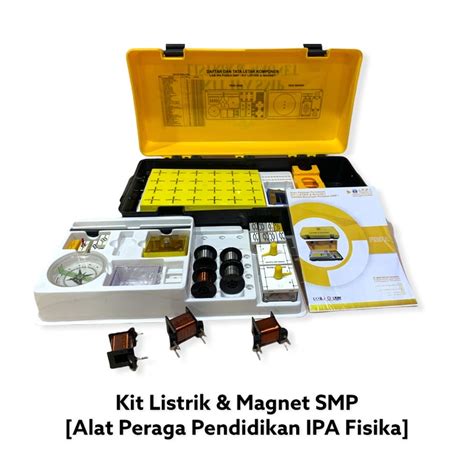 Jual Kit Listrik Dan Magnet Smp Isi Item Dengan Box Kotak