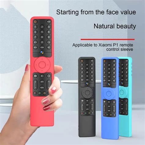 Silicone Remote Control Case For Xiaomi MI TV P1 P1E Q1 Q1E XMRM 19 A2