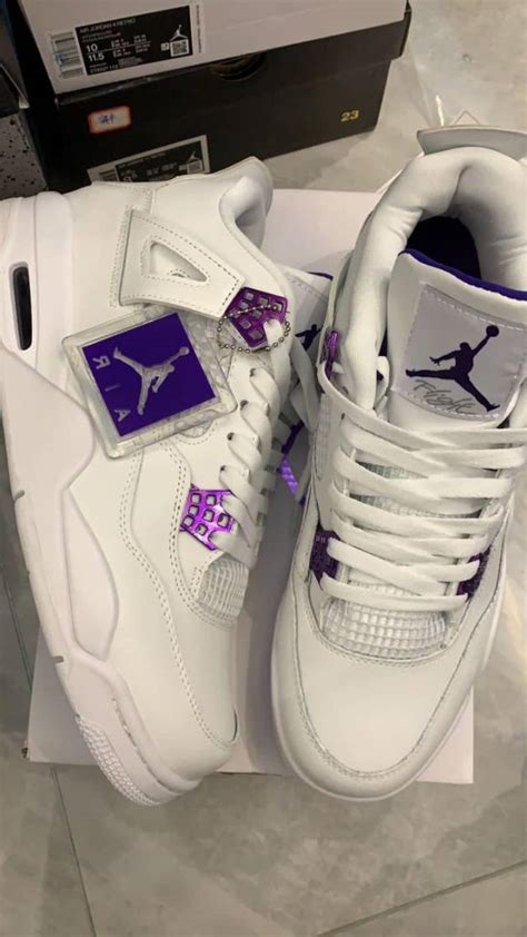 jordan 4 retro purple metallic | Kixify Marketplace