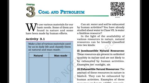 Class 8th Science Chapter 3 Coal And Petroleum NCERT UPSC