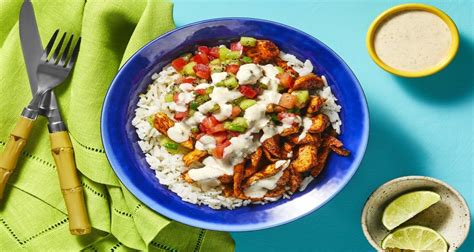 Hellofresh Mexican Chicken And Rice Bowl Donna Diaz