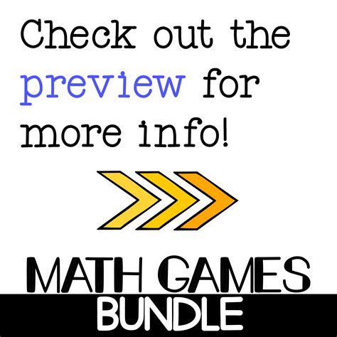 Preschool Math Games BUNDLE - Lovely Commotion Preschool Resources