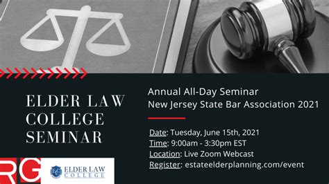 New Jersey State Bar Association 2021 Annual All Day Seminar Rao