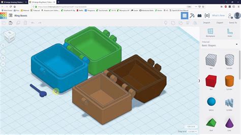 Tinkercad Tutorial Treasure Box Part 1 Youtube