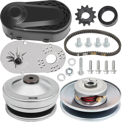 Vevor Torque Converter 4 7hp Go Kart Clutch 1inch Replaces Comet Tav2 Manco 10t 40 Or 41 And 12t