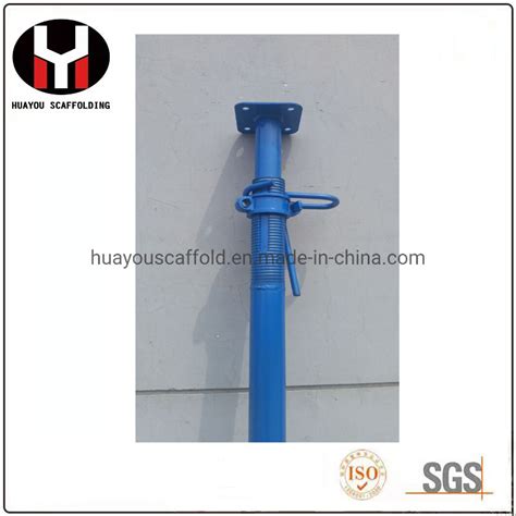 Q Heavy Steel Formwork Tripod Prop Shoring Galvanized Steel Prop For