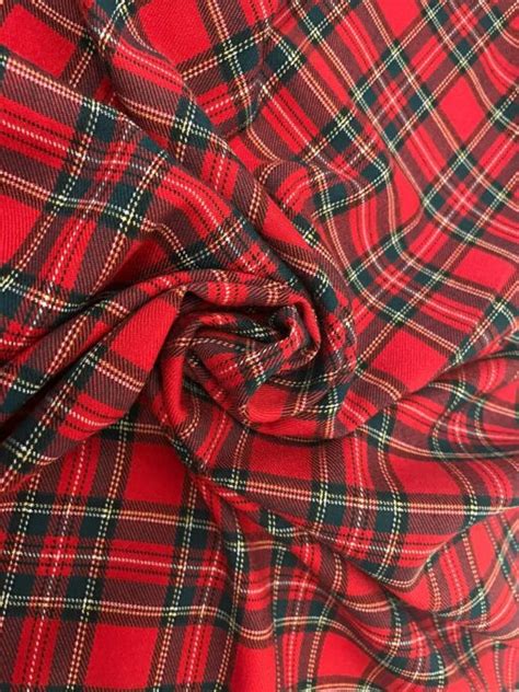 Xadrez Escoc S Tartan Vermelho Md Eunitecidos Tecidos E