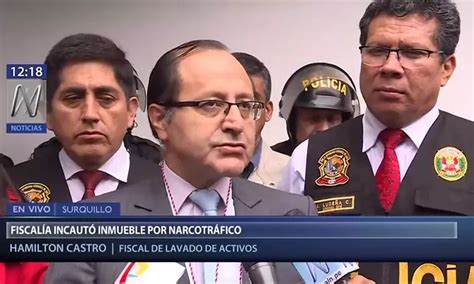 Surquillo Fiscal A Incaut Inmueble Por Caso De Narcotr Fico Canal N