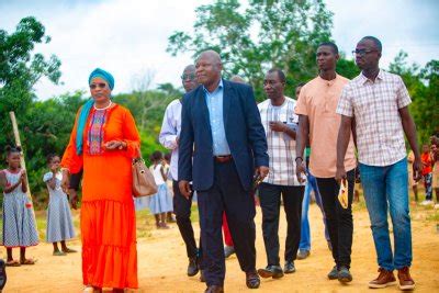 Bocanda Inauguration De La Cantine Scolaire De LEPP De Konan N