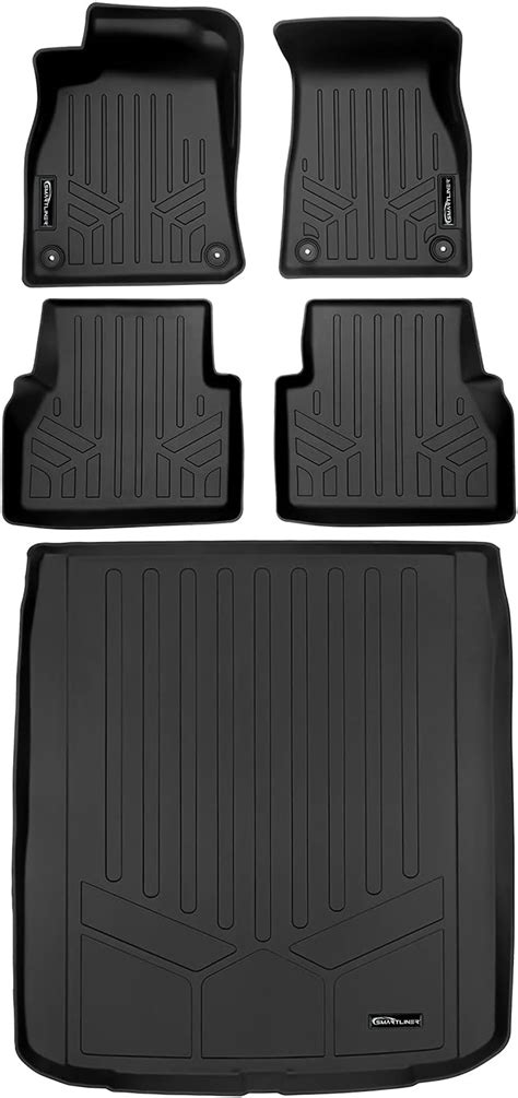 Amazon SMARTLINER Custom Fit All Weather 2 Row Floor Mats Cargo