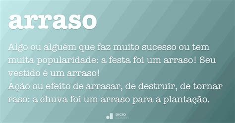 Como Se Escreve Arraso