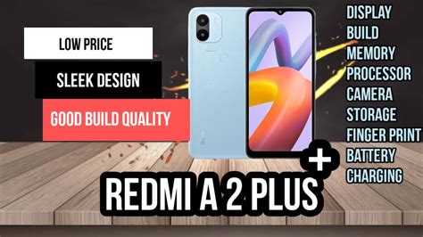 Xiaomi Redmi A2 Plus Features Specs Price And Reviews Best Budget