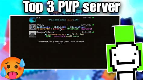 Top 3 Best Pvp Server Of Minecraft Pojava🥵🥵 Youtube