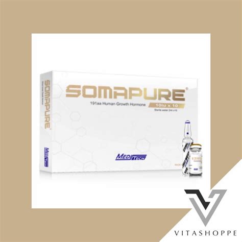 Meditech Somapure 191aa HGH Best By 10 2025 Shopee Philippines