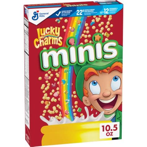 General Mills Lucky Charms Minis Cereal, 10.5 oz - QFC