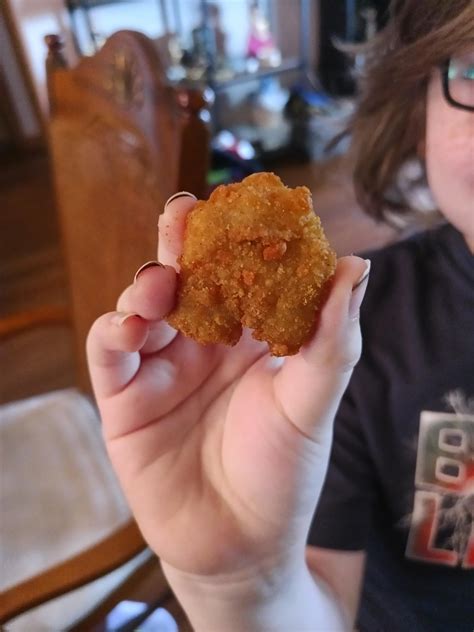 This Chicken Nugget Is Very Sus Amongus