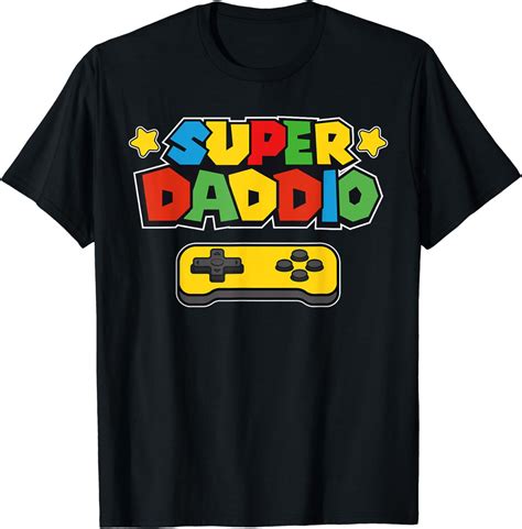 Super Daddio Gamer Dad T Shirt Buy T Shirt Designs