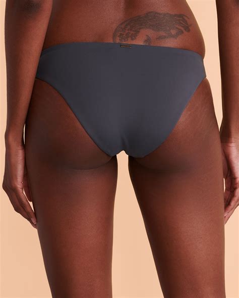 O Neill Saltwater Rockley Low Rise Bikini Bottom Grey Bikini Village