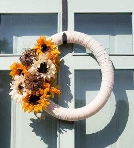 Easy Diy Sunflower Wreath Ideas