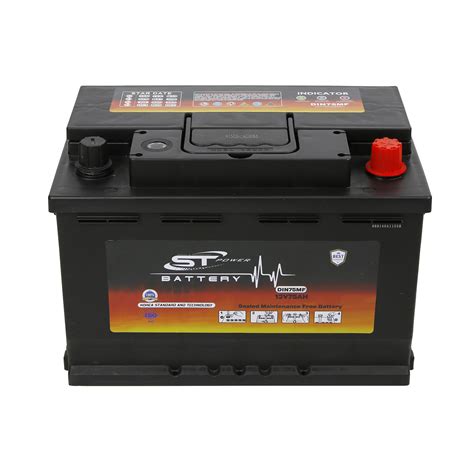 DIN80 Standard L4 12V 80ah AGM Start Stop Car Battery China Car