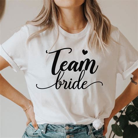 Team Bride Svg Bride Squad Svg Bride Svg Wedding Svg Etsy