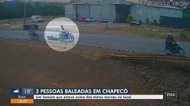 Jornal do Almoço SC Motociclista atira contra duas motos mata uma