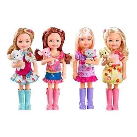 Barbie And Her Sisters In A Pony Tale 4 Pc Kira Chelsea Madison Sister