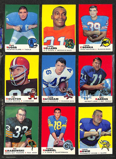 Lot Detail Topps Football Complete Set Of Cards