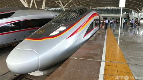 動画：中国の京広高速鉄道、北京－武漢区間で時速350キロ運行が常態化 写真1枚 国際ニュース：afpbb News