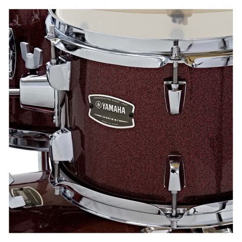 Yamaha Rydeen Drum Kit W Cymbals Burgundy Glitter At Gear Music