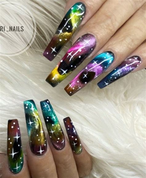 Pin by Tina Borges on εɱ૮ℓαωƶ 2 Short coffin nails designs Fancy