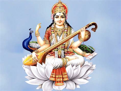 Basant Panchami On 5th February Keep A Veena Peacock Feather And