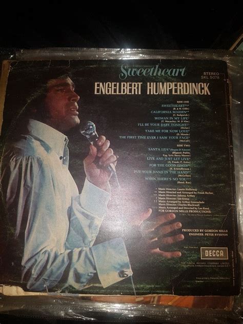 Piringan Hitam Vinyl Engelbert Humperdinck Sweetheart On Carousell